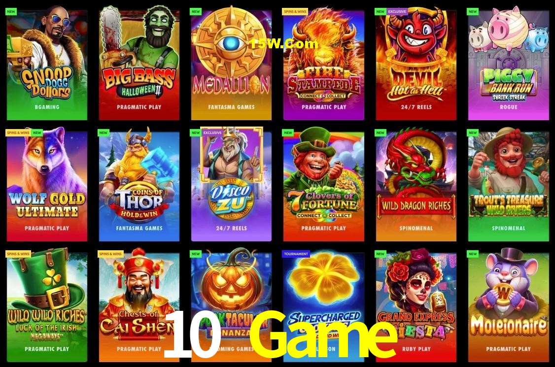 Game Providers 10 Game